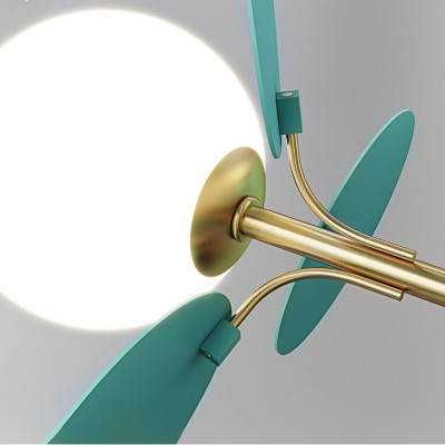 Потолочная люстра Light of MATISSE BLUE D45