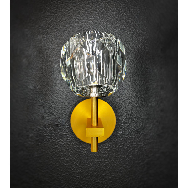 Бра Boule de Cristal Single Sconce Brass от ImperiumLoft