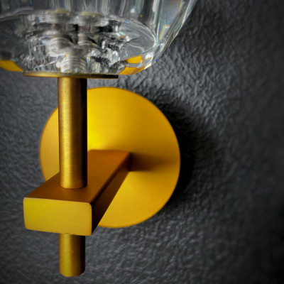 Бра Boule de Cristal Single Sconce Brass