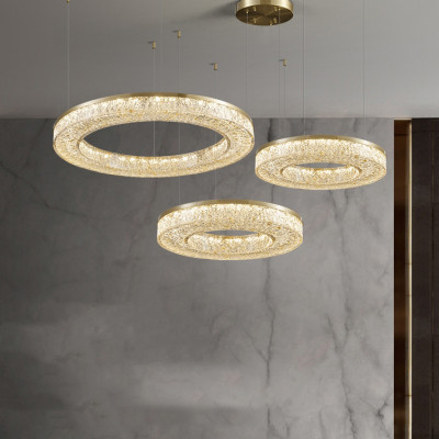 Кольцевая люстра OLAGUS COMBO B Brass