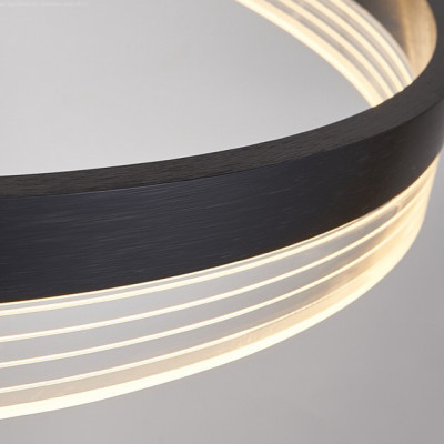 Потолочный светильник ALMER CH D40+50+60 Black