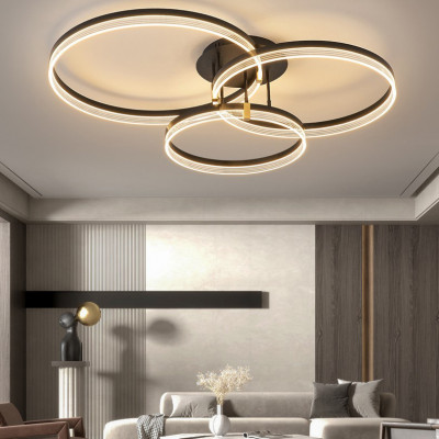 Потолочный светильник ALMER CH D40+50+60 Black