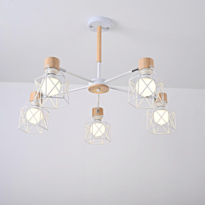 Потолочная люстра CORF B3 White 5 lamps