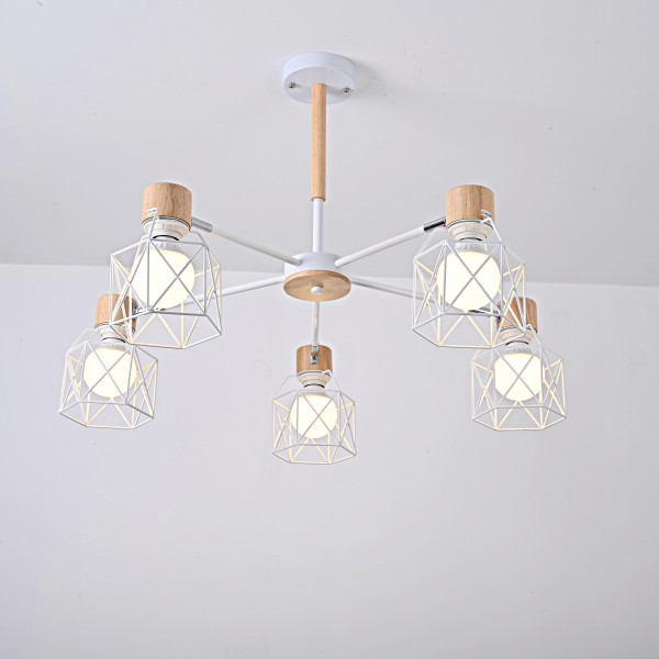 Потолочная люстра CORF B3 White 5 lamps от ImperiumLoft