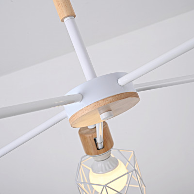 Потолочная люстра CORF B3 White 5 lamps