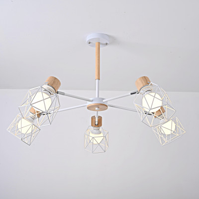 Потолочная люстра CORF B3 White 5 lamps