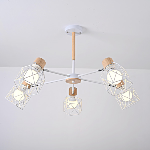 Потолочная люстра CORF B3 White 5 lamps от ImperiumLoft