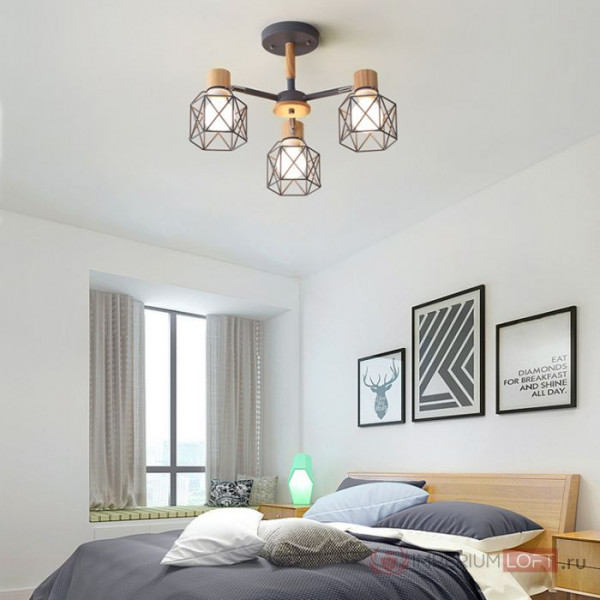 Потолочная люстра CORF B3 White 6 lamps от ImperiumLoft