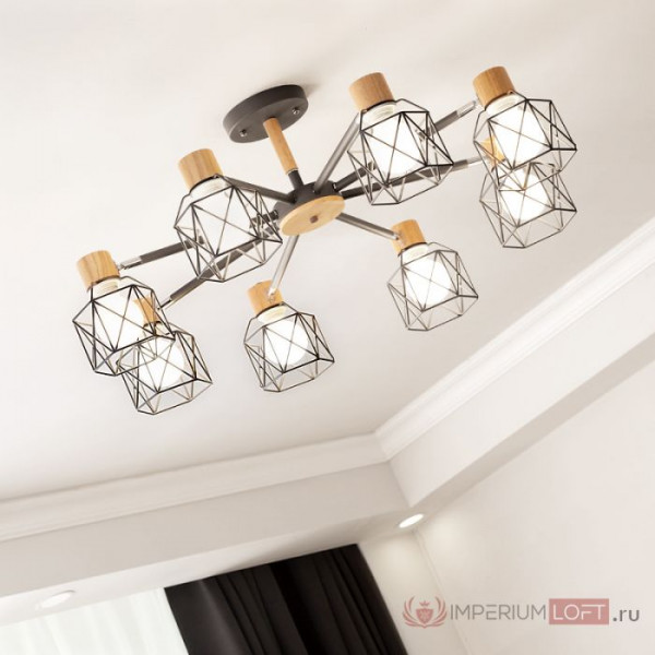 Потолочная люстра CORF B3 White 3 lamps от ImperiumLoft