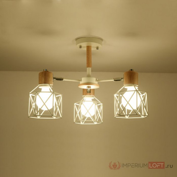 Потолочная люстра CORF B3 White 5 lamps от ImperiumLoft