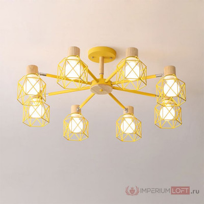 Потолочная люстра CORF B3 Yellow 3 lamps