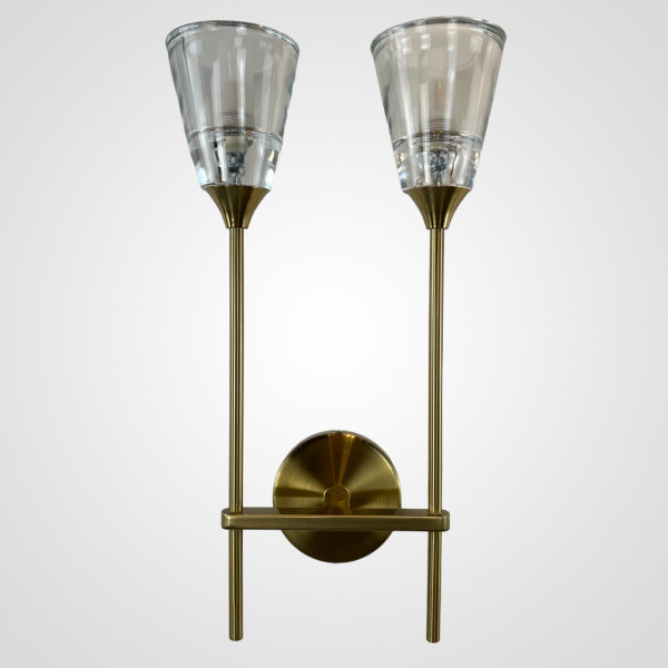 Бра RH Torche De Verre Double wall lamp от ImperiumLoft