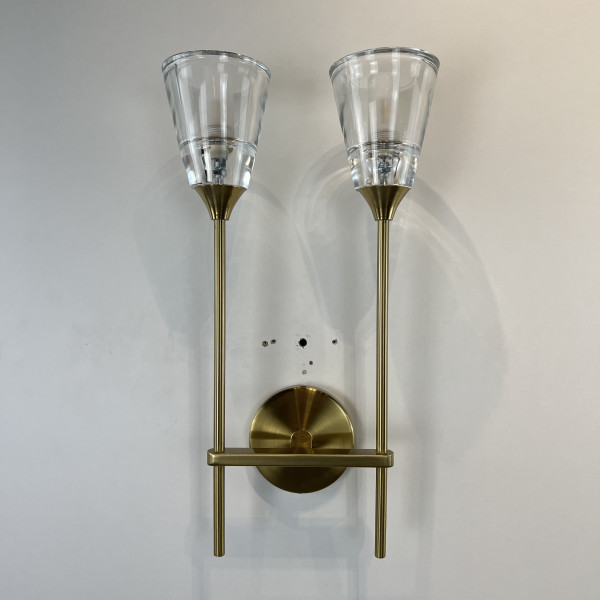 Бра RH Torche De Verre Double wall lamp от ImperiumLoft