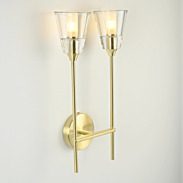 Бра RH Torche De Verre Double wall lamp от ImperiumLoft