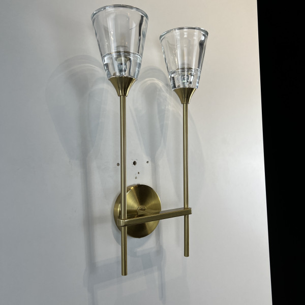 Бра RH Torche De Verre Double wall lamp от ImperiumLoft