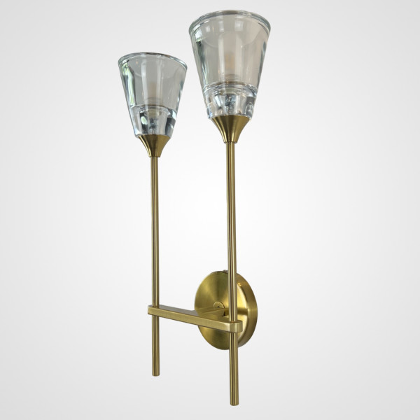 Бра RH Torche De Verre Double wall lamp от ImperiumLoft