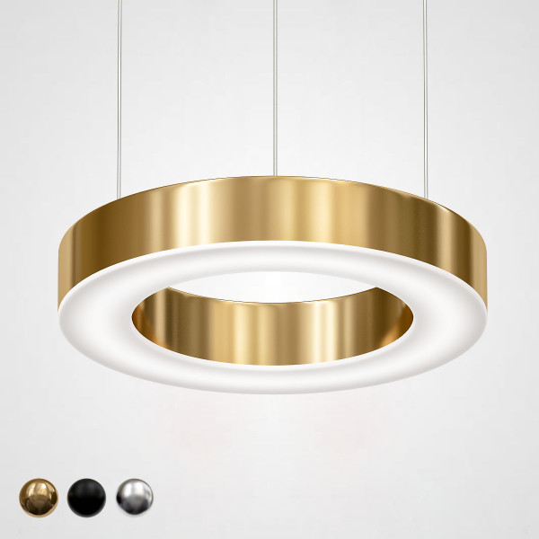 Люстра Light Ring Horizontal D40 Золото от ImperiumLoft