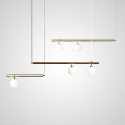 Подвесной светильник BARRA L120 Gold