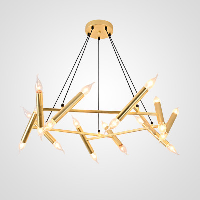 Подвесной светильник JONATHAN BROWNING Le Pentagone Chandelier 20 Light