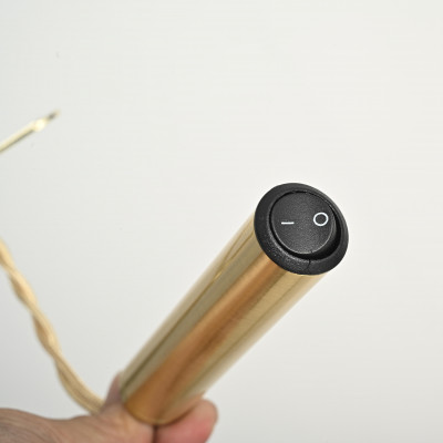 Напольный торшер PIPE beige