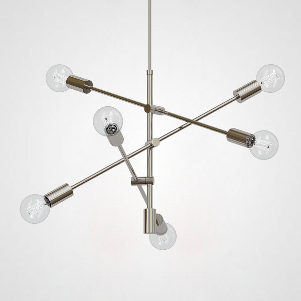 Люстра Mobile Chandelier - Large 6 хром от ImperiumLoft