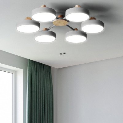 Потолочная люстра MOVE 3 Gray