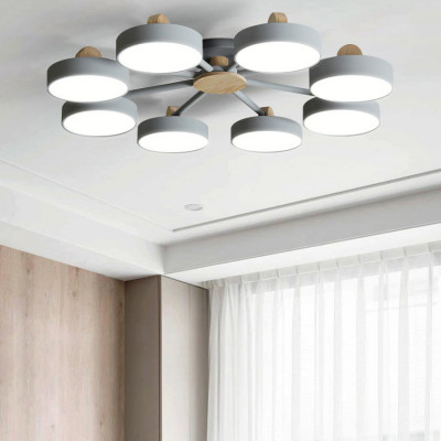 Потолочная люстра MOVE 3 Gray