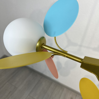 Люстра на штанге Light of MATISSE M L95 Multicolored