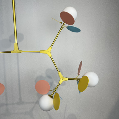 Люстра на штанге Light of MATISSE M L95 Multicolored