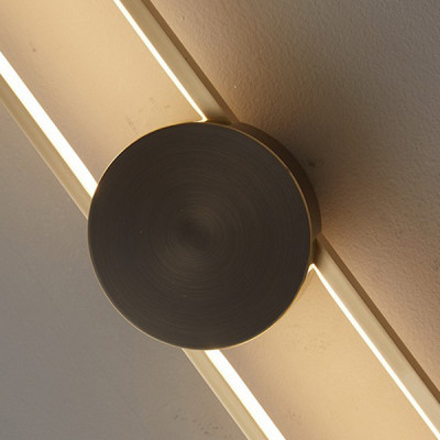 Настенный светильник HEIDY L H90 Brass