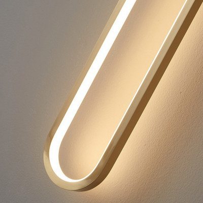 Настенный светильник HEIDY L H90 Brass