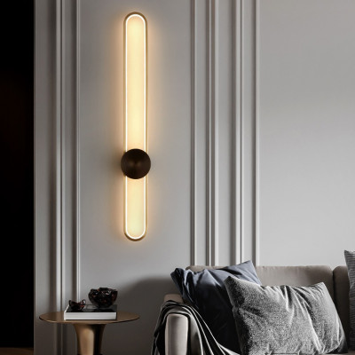 Настенный светильник HEIDY L H90 Brass