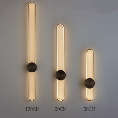 Настенный светильник HEIDY L H90 Brass