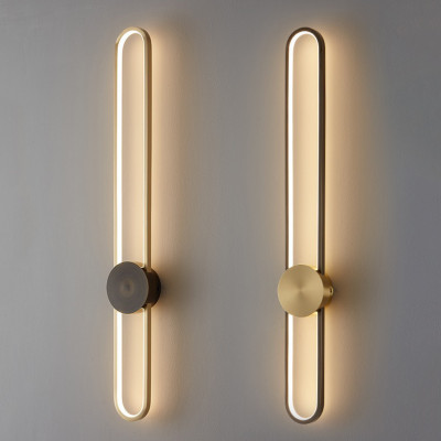 Настенный светильник HEIDY L H90 Brass