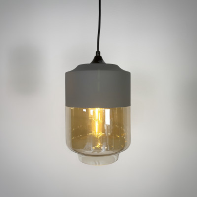 Подвесной светильник NORD A D18 Gray/Amber