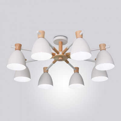 Потолочная люстра FOLKE 8 White