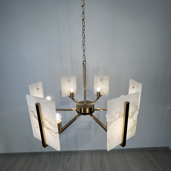 Люстра Marble square Chandelier от ImperiumLoft