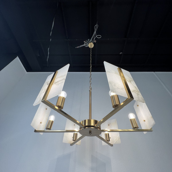 Люстра Marble square Chandelier от ImperiumLoft