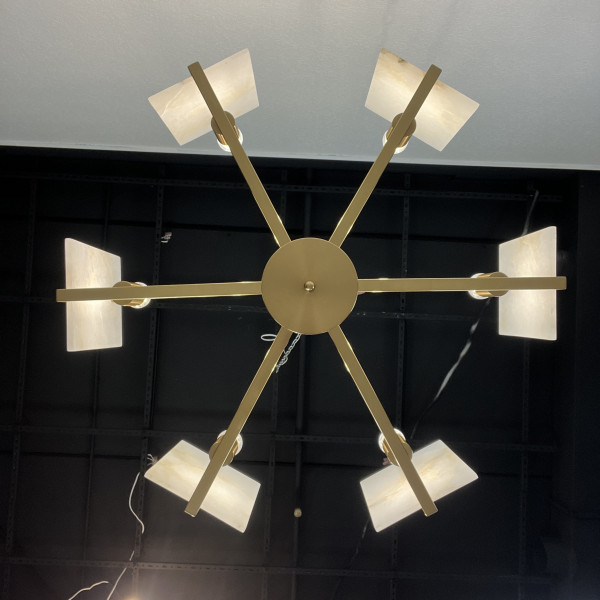 Люстра Marble square Chandelier от ImperiumLoft