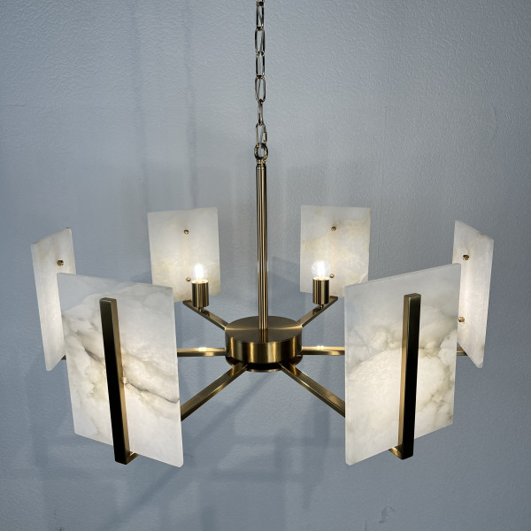 Люстра Marble square Chandelier от ImperiumLoft