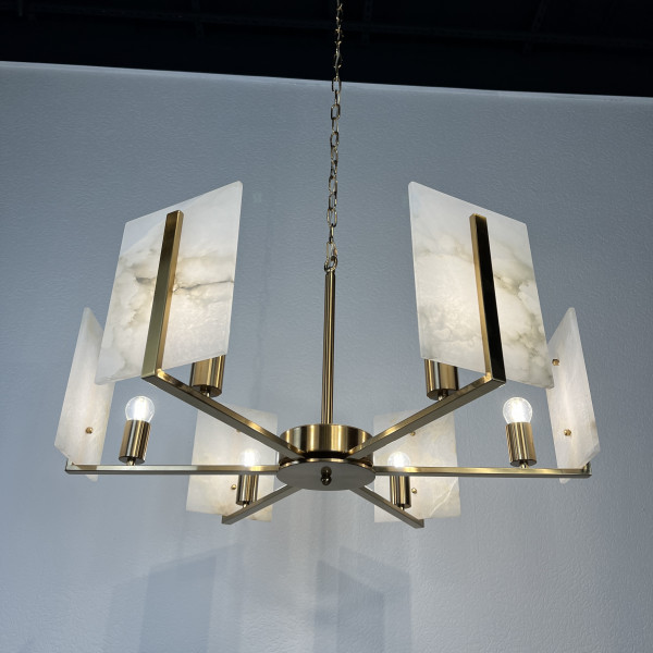 Люстра Marble square Chandelier от ImperiumLoft