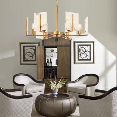 Люстра Marble square Chandelier