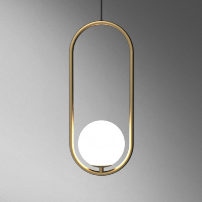 Подвесной светильник Matthew McCormick hoop 50 Black MILA Pendant