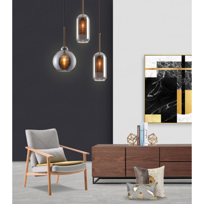 Подвесной светильник CATCH SMOKY A D30