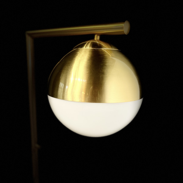 Торшер Geneva Single Glass Globe Floor Lamp от ImperiumLoft