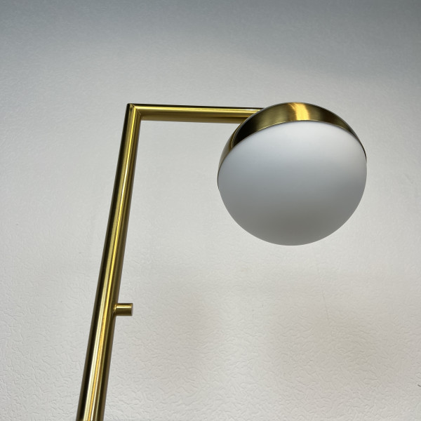 Торшер Geneva Single Glass Globe Floor Lamp от ImperiumLoft