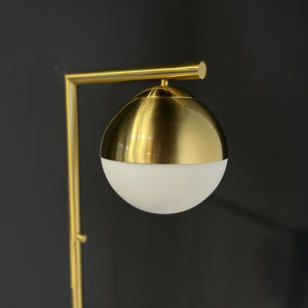 Торшер Geneva Single Glass Globe Floor Lamp от ImperiumLoft