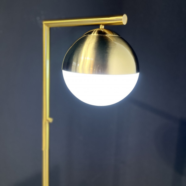 Торшер Geneva Single Glass Globe Floor Lamp от ImperiumLoft