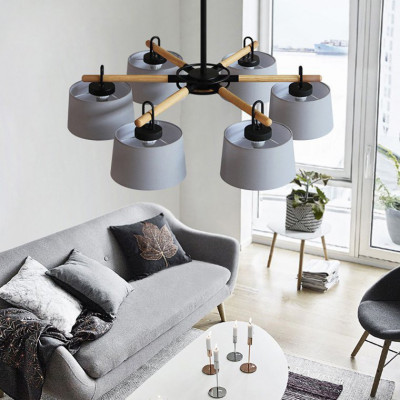 Потолочная люстра EVEN 3 Gray