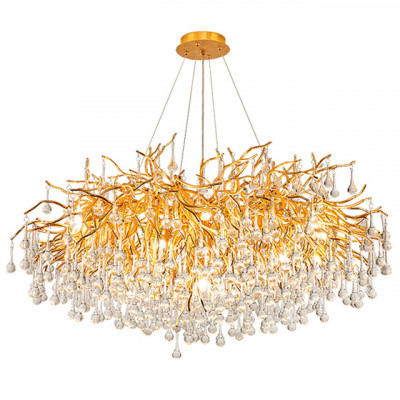 Подвесная люстра Droplet Chandelier oval L100